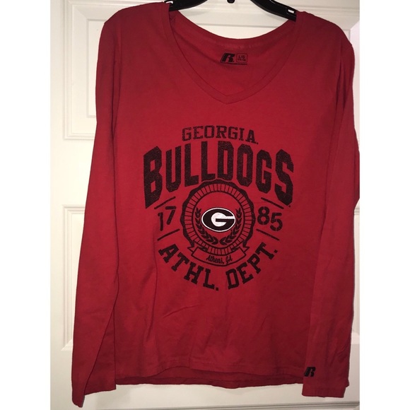 Russell Athletic Tops - Georgia Bulldog Shirt